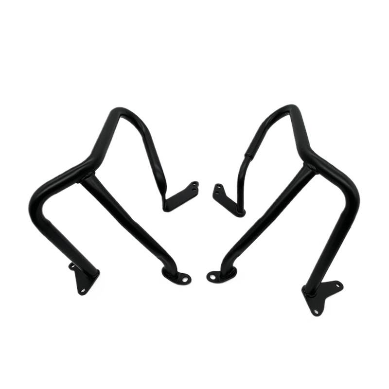 motorrad stoßstangen blöcke Passend für BMW R1250RT R1250RT R 1250 RT 2018-2023 Motorrad Vorne Hinten Motorschutz Stoßstangen Crash Bar Käfigschutz Sturzbügel(Black-Front Only) von EHYSYN