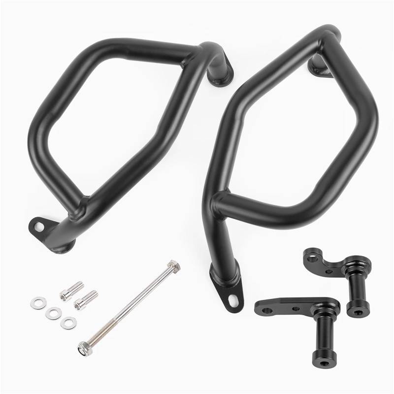 motorrad stoßstangen blöcke Passend für HONDA NX400 NX500 2024 Crash Bar Motorschutz Motorradrahmenschutz Stoßstange Oberes und unteres Zubehör Sturzbügel(Lower) von EHYSYN