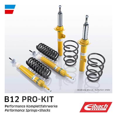 Eibach BILSTEIN Komplettfahrwerk B12 Pro-Kit, Sportfahrwerk [Hersteller-Nr. E90-20-004-12-22] für BMW von EIBACH