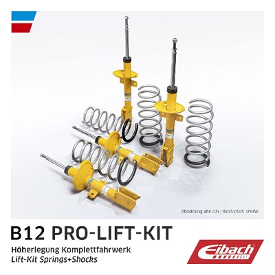 Eibach Fahrwerkssatz, Federn/Dämpfer, Sportfahrwerk B12 PLK [Hersteller-Nr. E93-80-003-03-22] für Suzuki von EIBACH