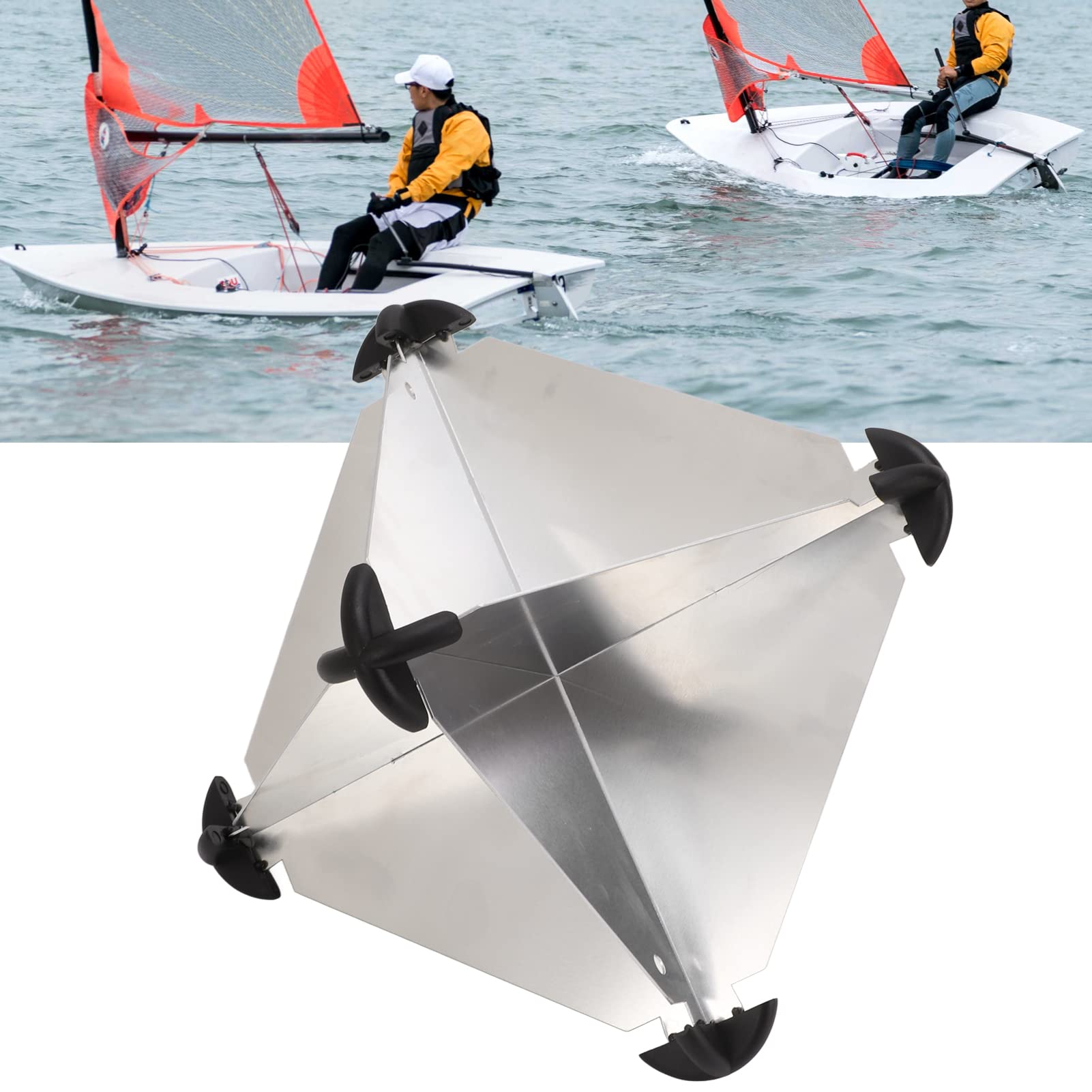 Aluminium-Radarreflektoren, Notfall-Radarreflektor, 10 Stück, Oktaedrischer Typ, 30,5 X 30,5 cm, Marine-Radarreflektor, für Segelboote, Motorboote Aluminium-Radarreflektoren, Notfall-Radarreflektor, 10 Stück, Oktaedrischer Typ, 30,5 X 30,5 cm, Marine-Radarreflektor, für Segelboote, Motorboote von EIMSOAH