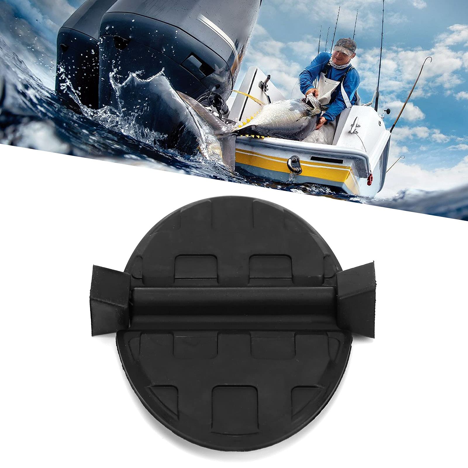 Auspuffklappen, 60930 Auspuffklappe, Wasserverschluss mit Tüllen, Passend für Mercruiser Z-Antriebe 2,5 L, 3,0 L, 3,7 L Auspuffklappen, 60930 Auspuffklappe, Wasserverschluss mit Tüllen, Passend für Mercruiser Z-Antriebe 2,5 L, 3,0 L, 3,7 L von EIMSOAH