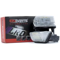 EINPARTS Kennzeichenleuchte LED EP142  TOYOTA,AURIS (NRE15_, ZZE15_, ADE15_, ZRE15_, NDE15_),COROLLA (ZZE12_, NDE12_, ZDE12_) von EINPARTS