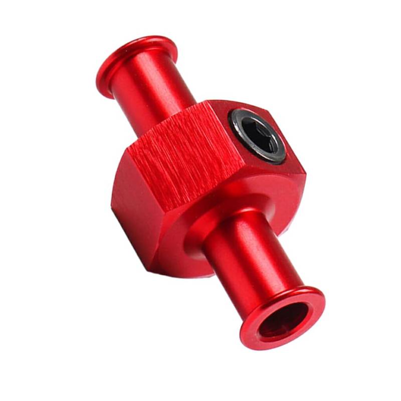 EIOLWJIEO Dichtung Lachgas Manometer Adapter, einfach und effektiv, hohe Haltbarkeit für Genauigkeit, Messgerät T, Rot von EIOLWJIEO