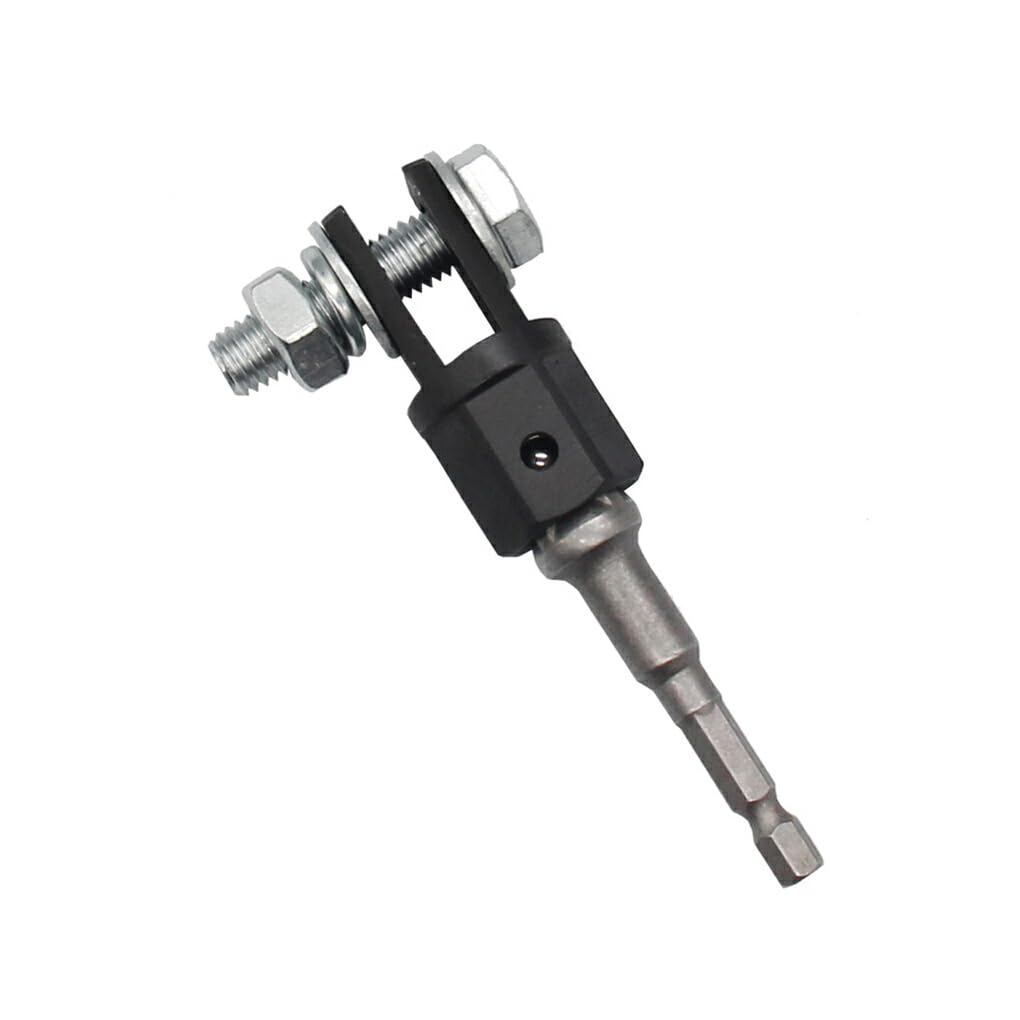 EIOLWJIEO Scherenwagenheber Adapter Steckdosen, einfach zu stecken, zum Aufbocken von Autos, Scherenwagenheber Adapter, Antrieb, Schlagschrauber, Metall, Adapter+Stange EIOLWJIEO Scherenwagenheber Adapter Steckdosen, einfach zu stecken, zum Aufbocken von Autos, Scherenwagenheber Adapter, Antrieb, Schlagschrauber, Metall, Adapter+Stange von EIOLWJIEO