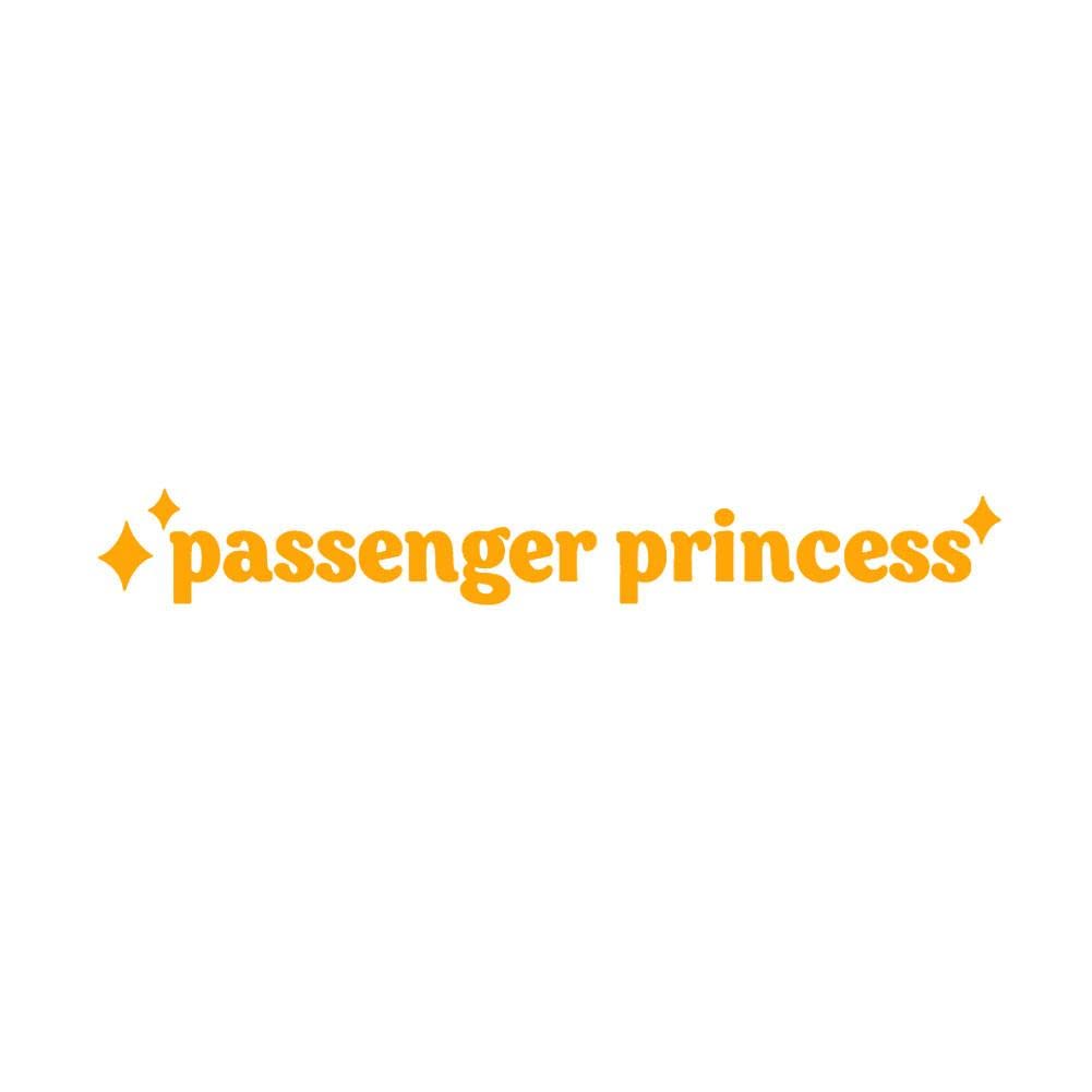 Passagier Princess Star Autospiegel Aufkleber Rückspiegel Auto Fahrzeug Dekor Aufkleber Vinyl Autoinnenausstattung von EIRZNGXQ