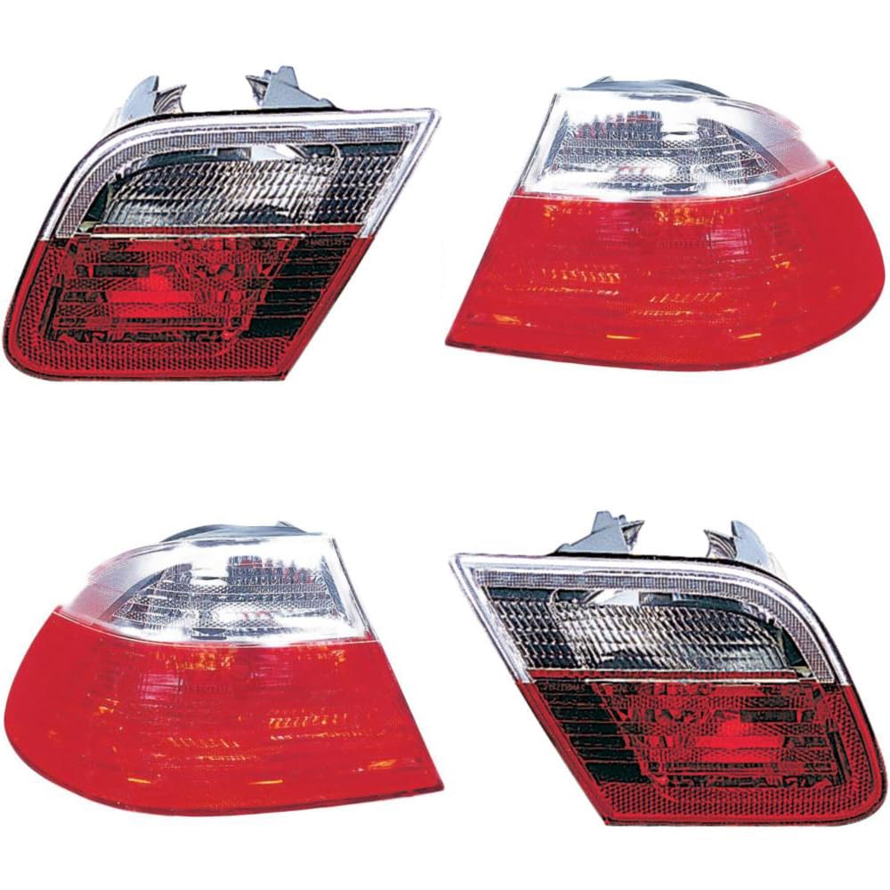 EISENFELS 107557277 Set Rückleuchten Heckleuchten innen und außen links + rechts passend für 3er Coupe E46 EISENFELS 107557277 Set Rückleuchten Heckleuchten innen und außen links + rechts passend für 3er Coupe E46 von EISENFELS