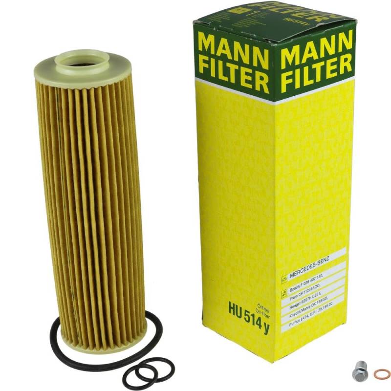 EISENFELS Filter Set erstellt mit MANN-FILTER Ölfilter HU 514 y, Verschlussschraube von EISENFELS