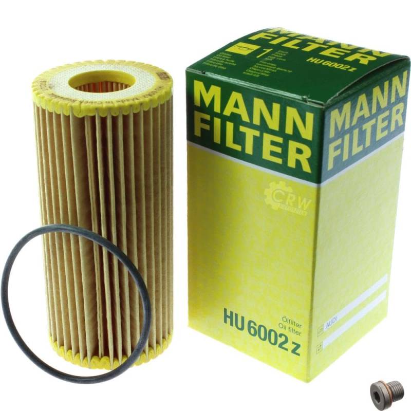 EISENFELS Filter Set erstellt mit MANN-FILTER Ölfilter HU 6002 z, Verschlussschraube von EISENFELS