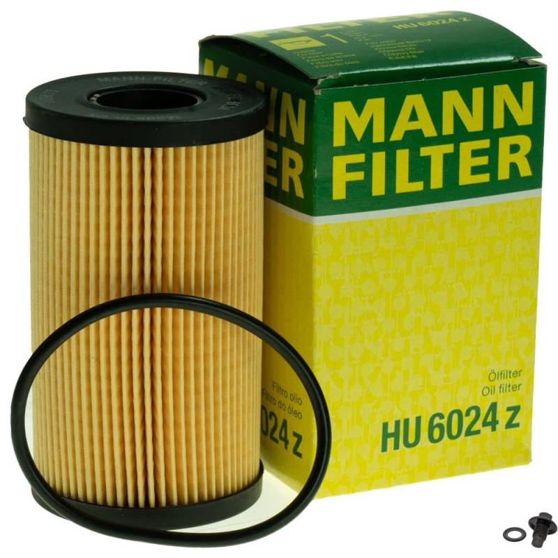 EISENFELS Filter Set erstellt mit MANN-FILTER Ölfilter HU 6024 z, Verschlussschraube von EISENFELS