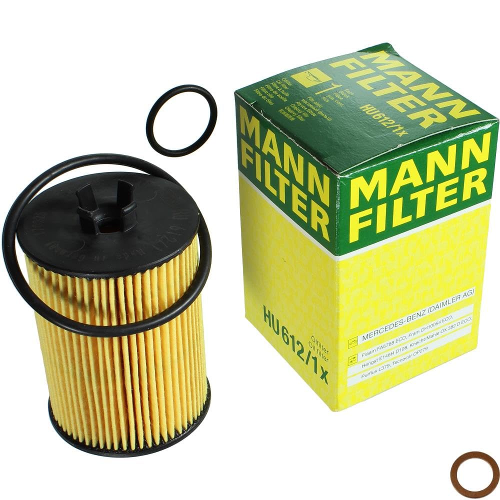 EISENFELS Filter Set erstellt mit MANN-FILTER Ölfilter HU 612/1 x, Dichtring EISENFELS Filter Set erstellt mit MANN-FILTER Ölfilter HU 612/1 x, Dichtring von EISENFELS