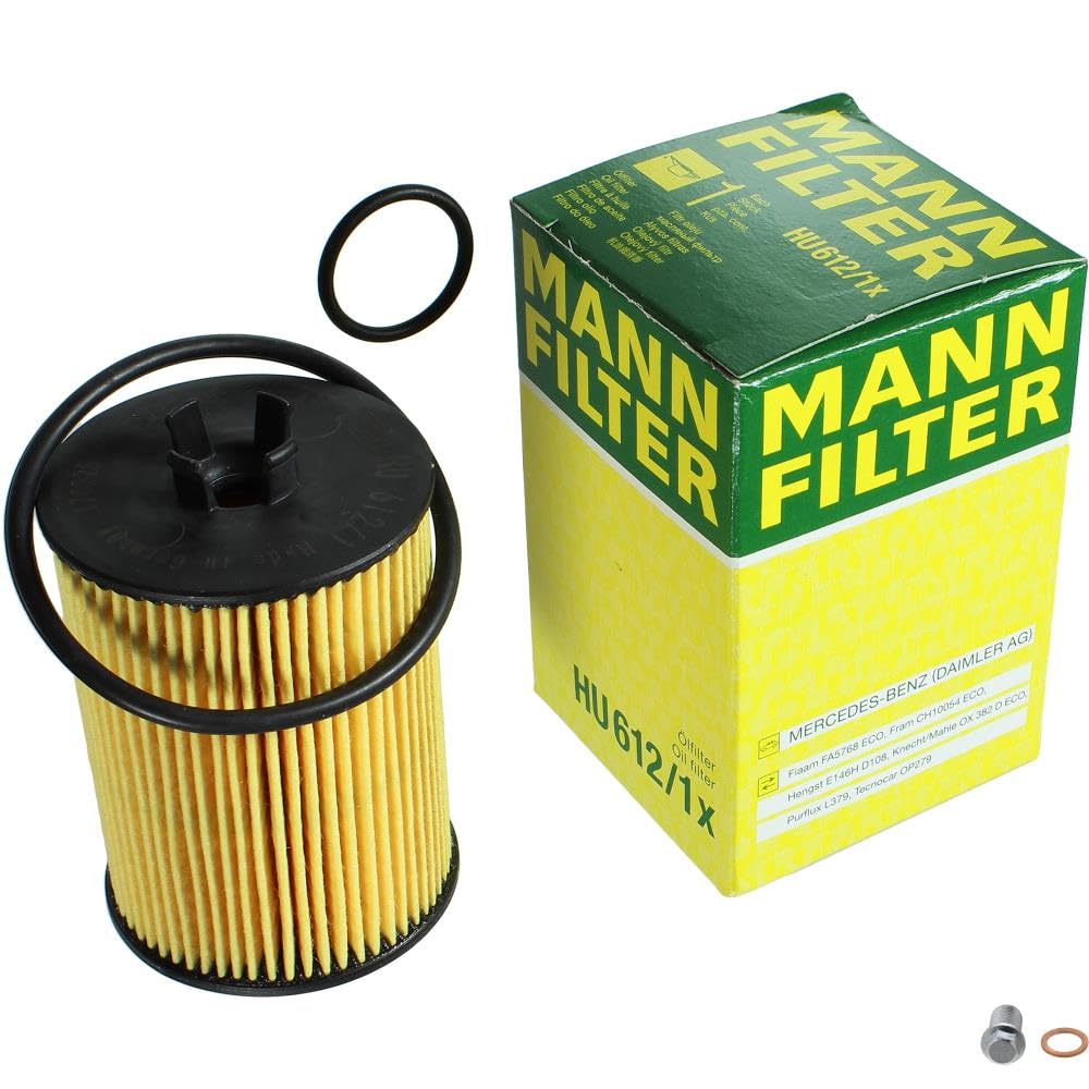 EISENFELS Filter Set erstellt mit MANN-FILTER Ölfilter HU 612/1 x, Verschlussschraube EISENFELS Filter Set erstellt mit MANN-FILTER Ölfilter HU 612/1 x, Verschlussschraube von EISENFELS