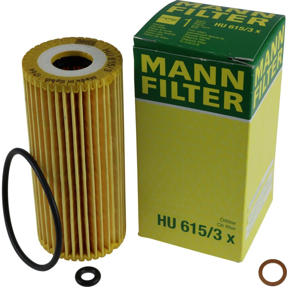 EISENFELS Filter Set erstellt mit MANN-FILTER Ölfilter HU 615/3 x, Dichtring EISENFELS Filter Set erstellt mit MANN-FILTER Ölfilter HU 615/3 x, Dichtring von EISENFELS