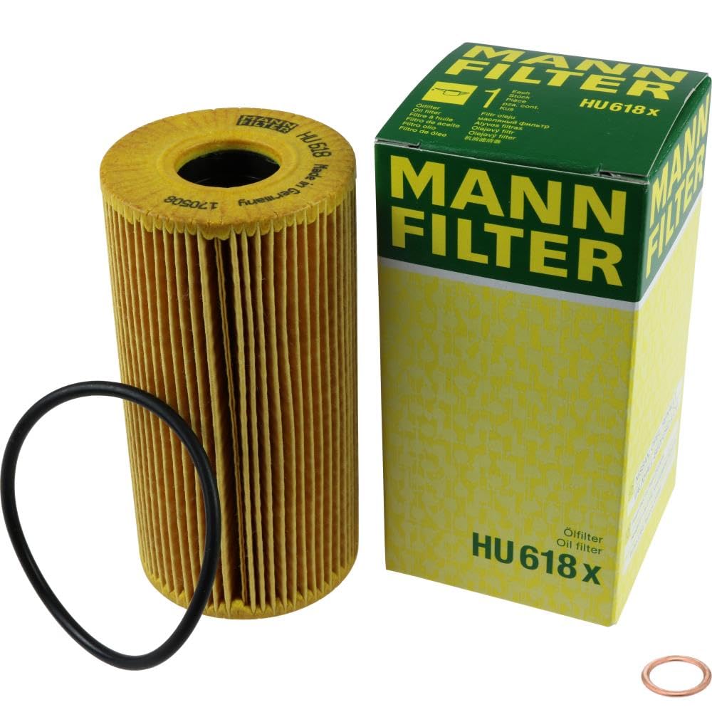 EISENFELS Filter Set erstellt mit MANN-FILTER Ölfilter HU 618 x, Dichtring EISENFELS Filter Set erstellt mit MANN-FILTER Ölfilter HU 618 x, Dichtring von EISENFELS