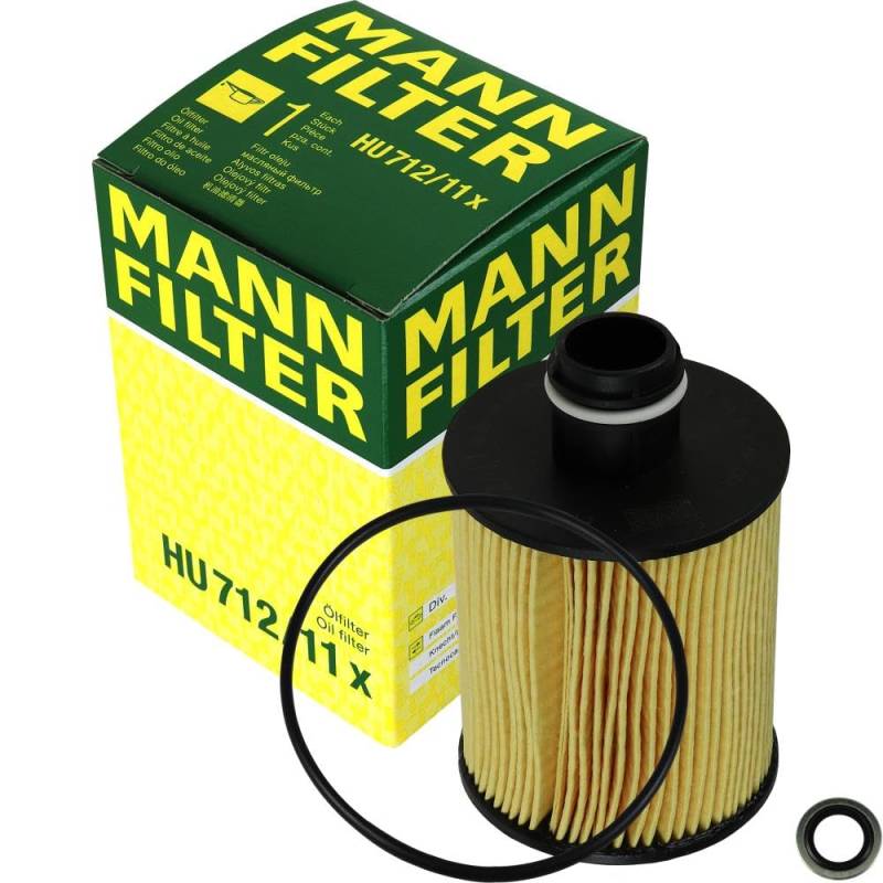 EISENFELS Filter Set erstellt mit MANN-FILTER Ölfilter HU 712/11 x, Dichtring von EISENFELS