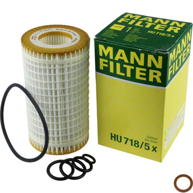 EISENFELS Filter Set erstellt mit MANN-FILTER Ölfilter HU 718/5 x, Dichtring von EISENFELS