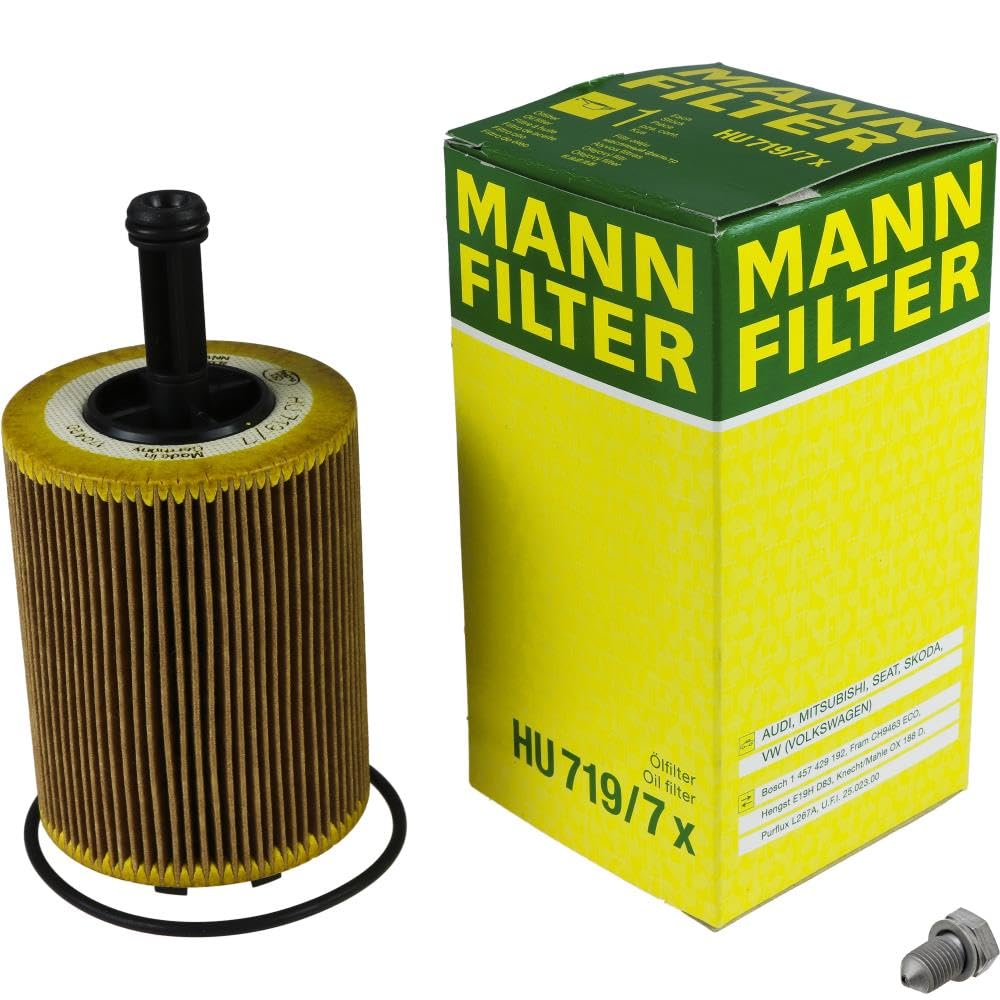 EISENFELS Filter Set erstellt mit MANN-FILTER Ölfilter HU 719/7 x, Verschlussschraube EISENFELS Filter Set erstellt mit MANN-FILTER Ölfilter HU 719/7 x, Verschlussschraube von EISENFELS