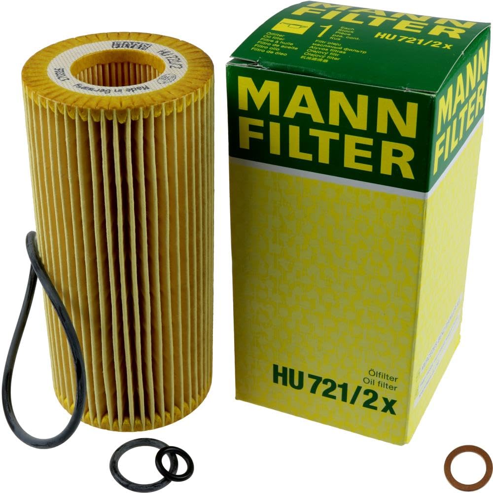 EISENFELS Filter Set erstellt mit MANN-FILTER Ölfilter HU 721/2 x, Dichtring von EISENFELS