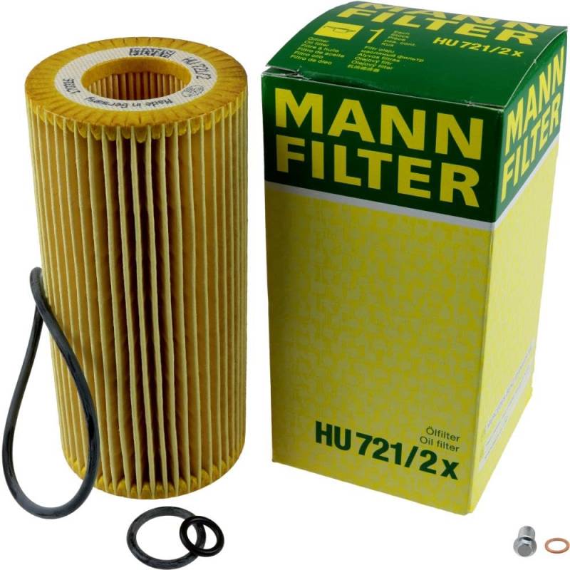 EISENFELS Filter Set erstellt mit MANN-FILTER Ölfilter HU 721/2 x, Verschlussschraube von EISENFELS