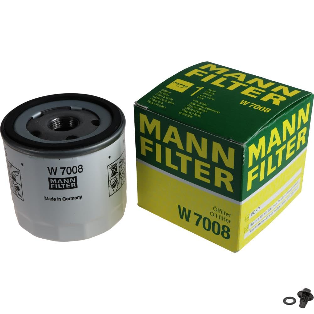 EISENFELS Filter Set erstellt mit MANN-FILTER Ölfilter W 7008, Verschlussschraube von EISENFELS