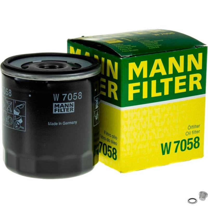 EISENFELS Filter Set erstellt mit MANN-FILTER Ölfilter W 7058, Verschlussschraube von EISENFELS