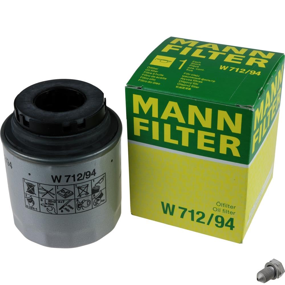 EISENFELS Filter Set erstellt mit MANN-FILTER Ölfilter W 712/94, Verschlussschraube EISENFELS Filter Set erstellt mit MANN-FILTER Ölfilter W 712/94, Verschlussschraube von EISENFELS