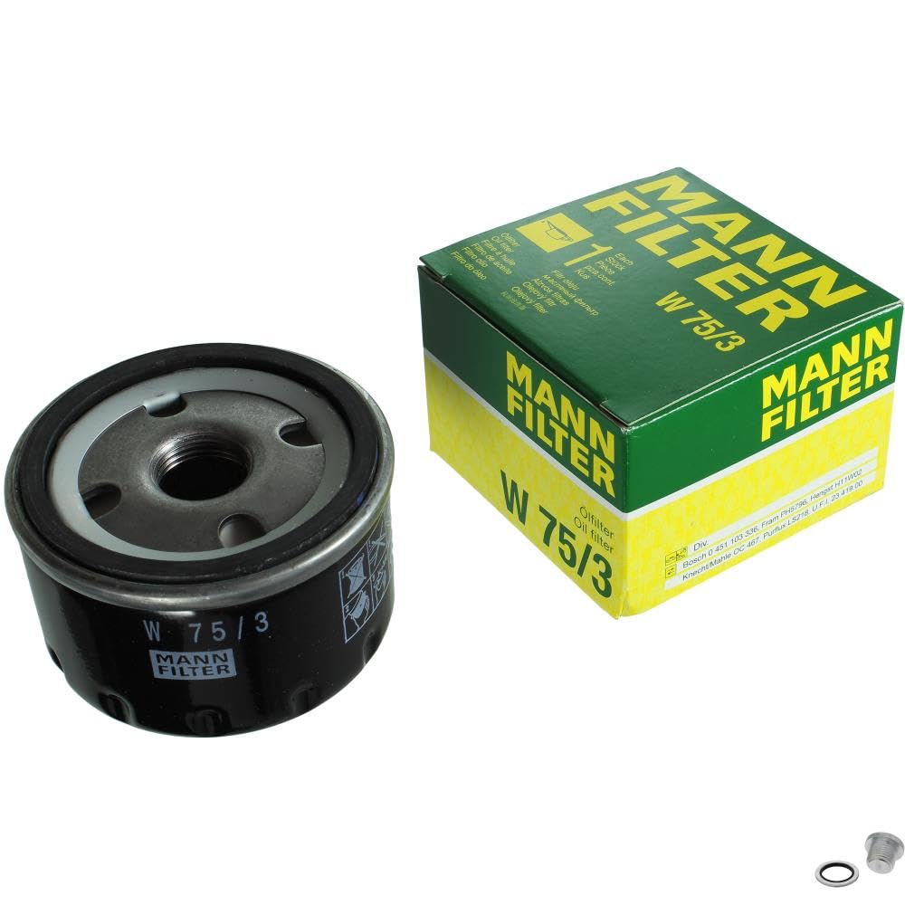 EISENFELS Filter Set erstellt mit MANN-FILTER Ölfilter W 75/3, Verschlussschraube EISENFELS Filter Set erstellt mit MANN-FILTER Ölfilter W 75/3, Verschlussschraube von EISENFELS