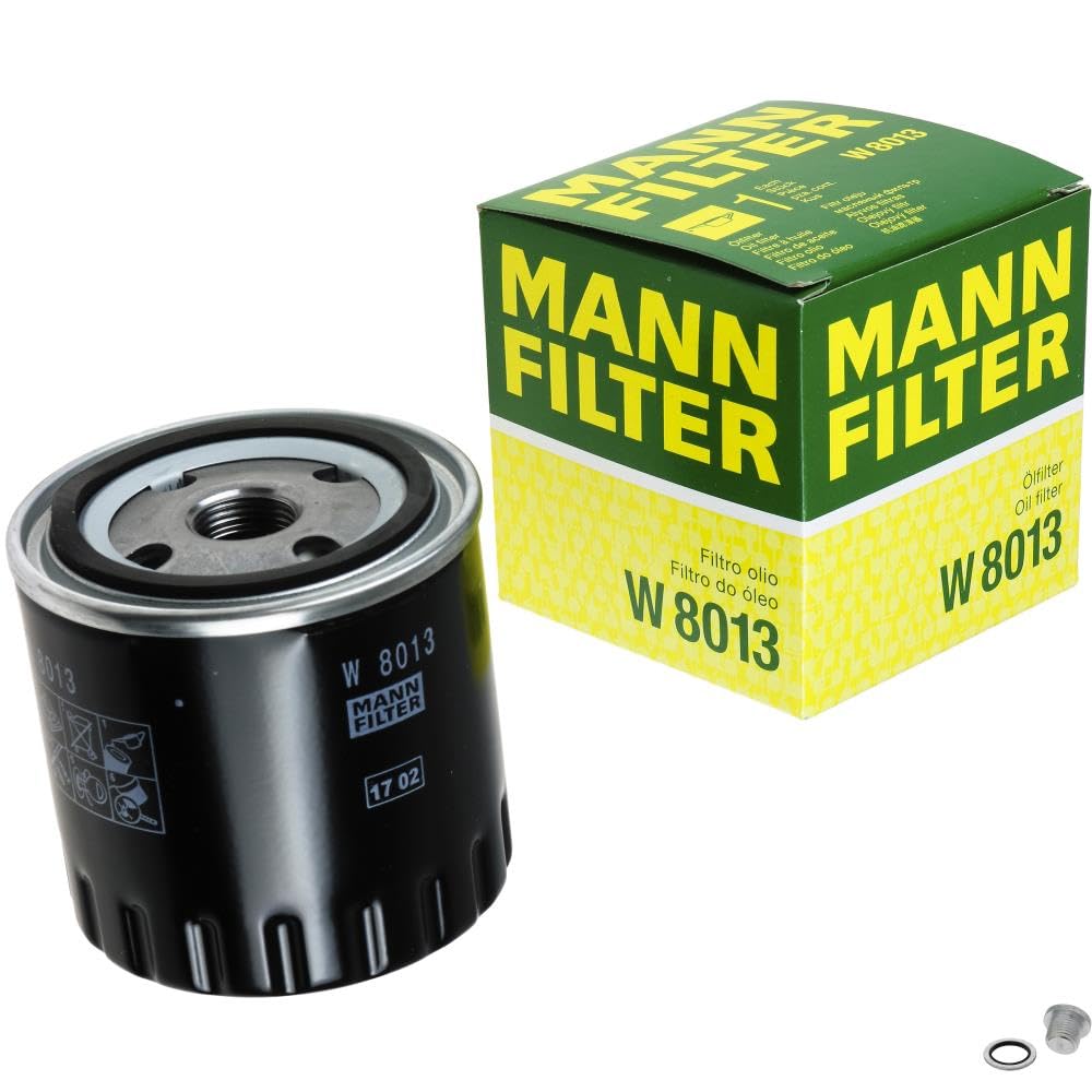 EISENFELS Filter Set erstellt mit MANN-FILTER Ölfilter W 8013, Verschlussschraube von EISENFELS
