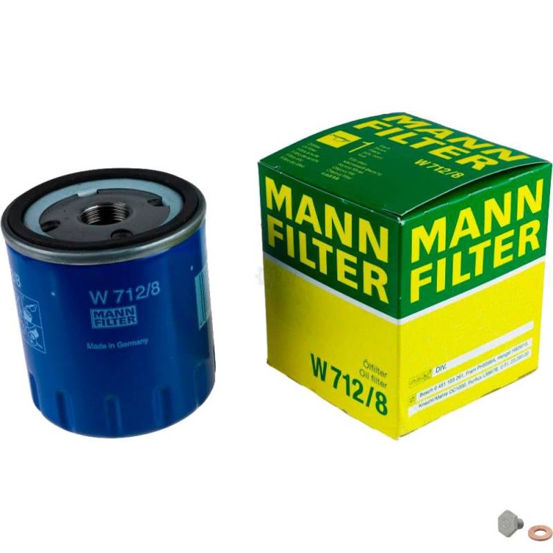 EISENFELS Filter Set erstellt mit MANN-FILTER Ölfilter W 815, Verschlussschraube von EISENFELS