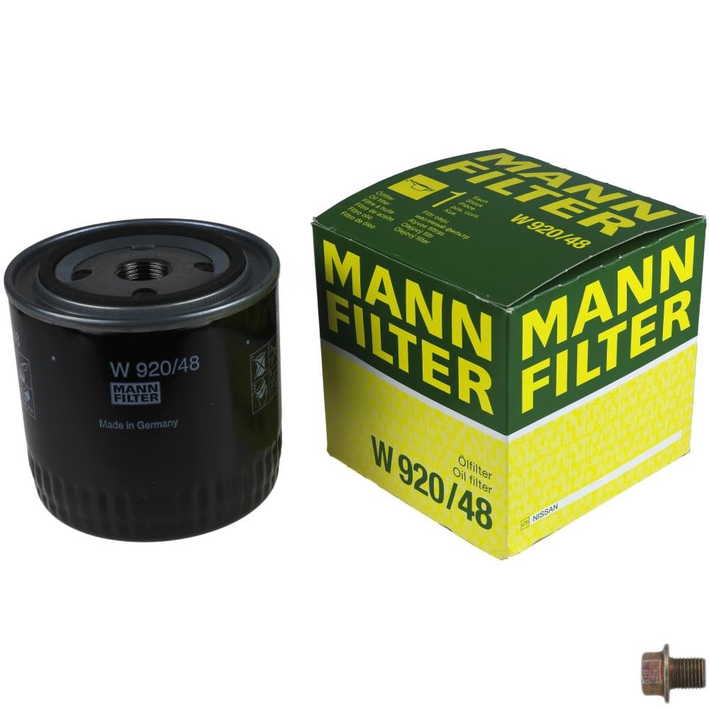 EISENFELS Filter Set erstellt mit MANN-FILTER Ölfilter W 920/48, Verschlussschraube EISENFELS Filter Set erstellt mit MANN-FILTER Ölfilter W 920/48, Verschlussschraube von EISENFELS