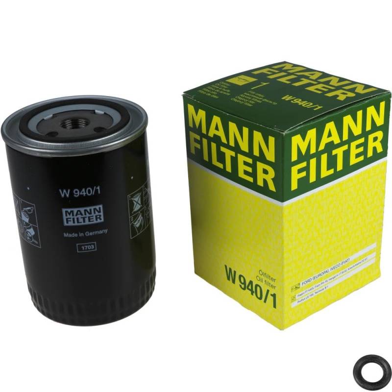 EISENFELS Filter Set erstellt mit MANN-FILTER Ölfilter W 940/1, Dichtring von EISENFELS