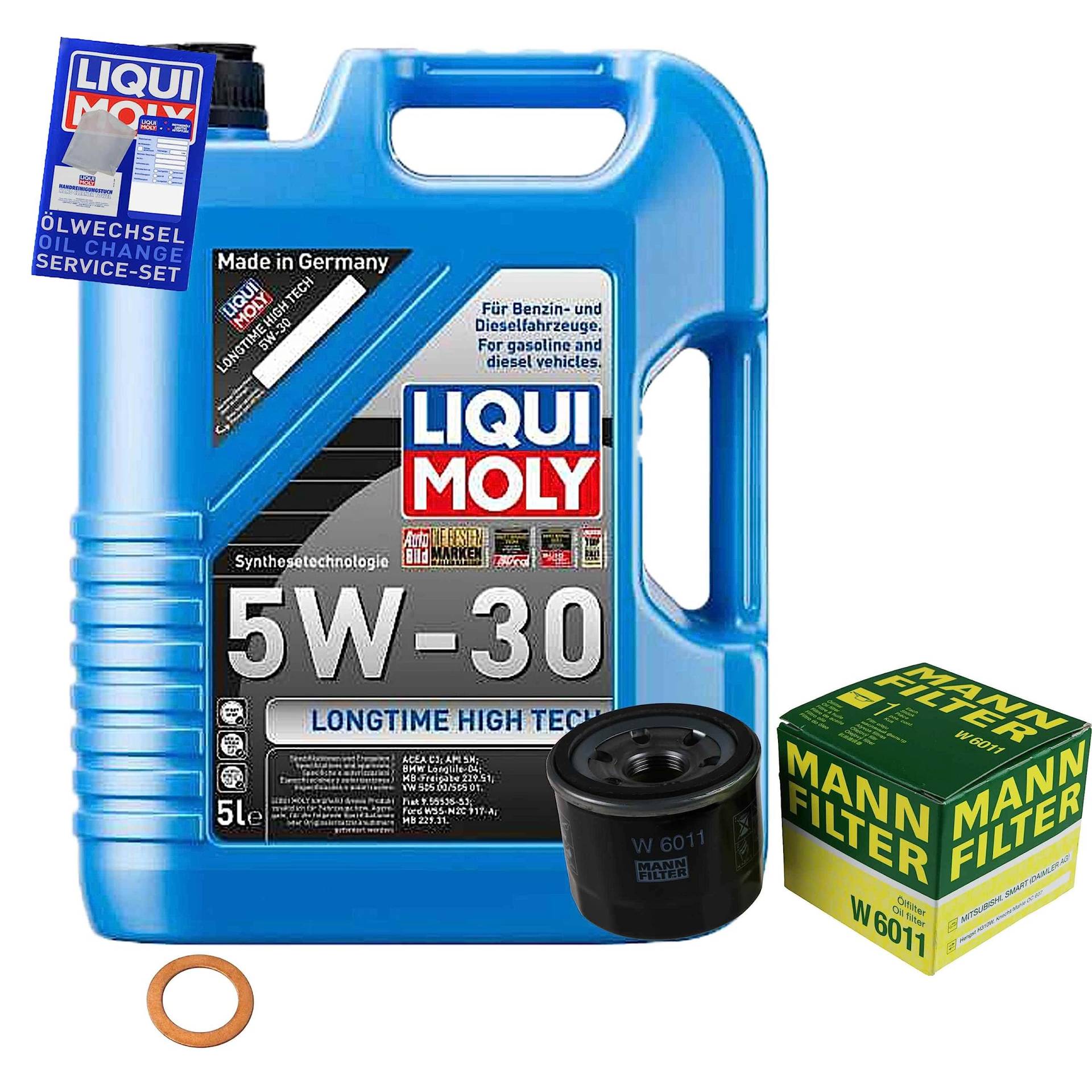 EISENFELS Inspektionspaket Wartungspaket Filterset mit 5 L Motoröl 5W-30, Ölfilter, Dichtring EISENFELS Inspektionspaket Wartungspaket Filterset mit 5 L Motoröl 5W-30, Ölfilter, Dichtring von EISENFELS