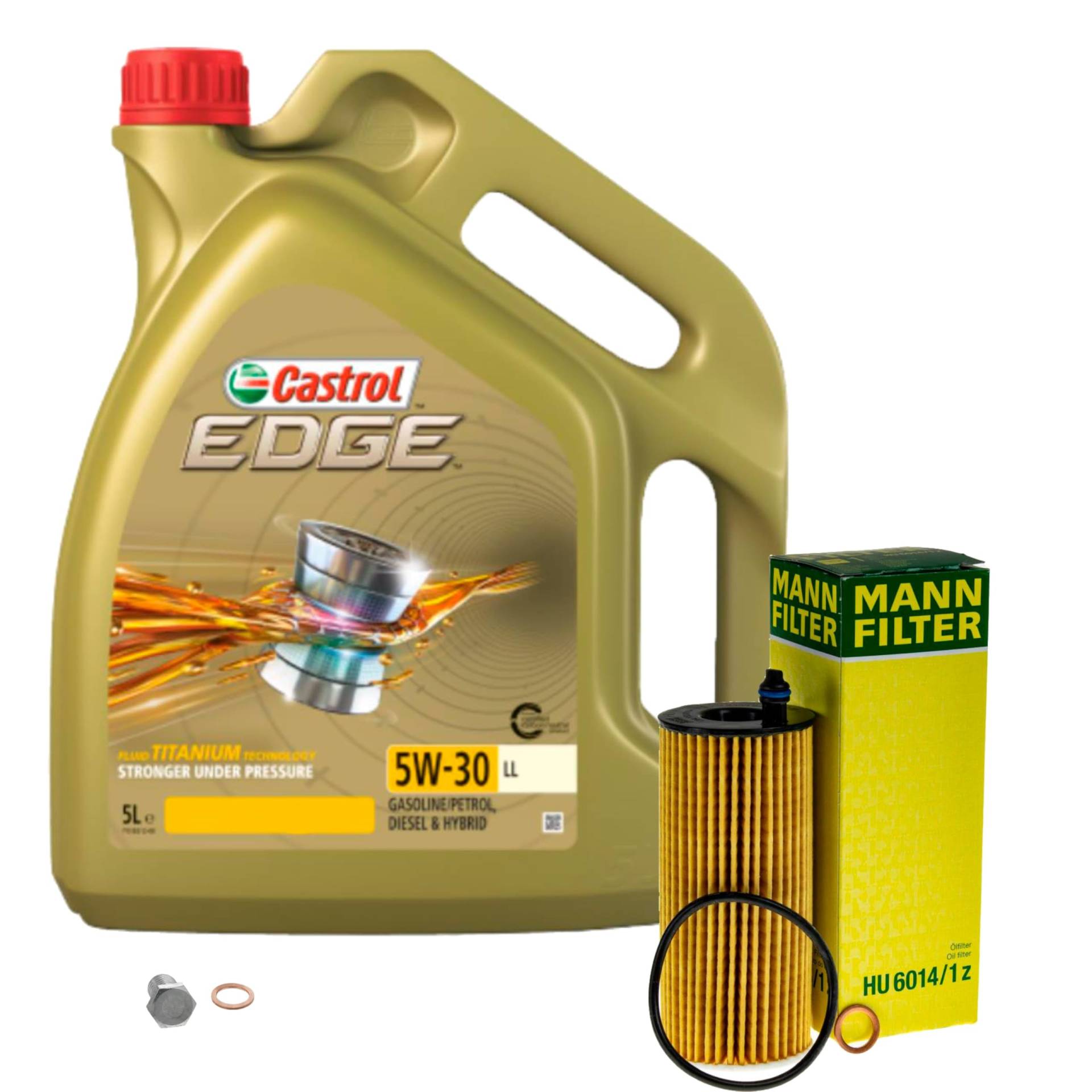 EISENFELS Inspektionspaket Wartungspaket Filterset mit 5 L Motoröl 5W-30 Ölfilter Verschlussschraube EISENFELS Inspektionspaket Wartungspaket Filterset mit 5 L Motoröl 5W-30 Ölfilter Verschlussschraube von EISENFELS