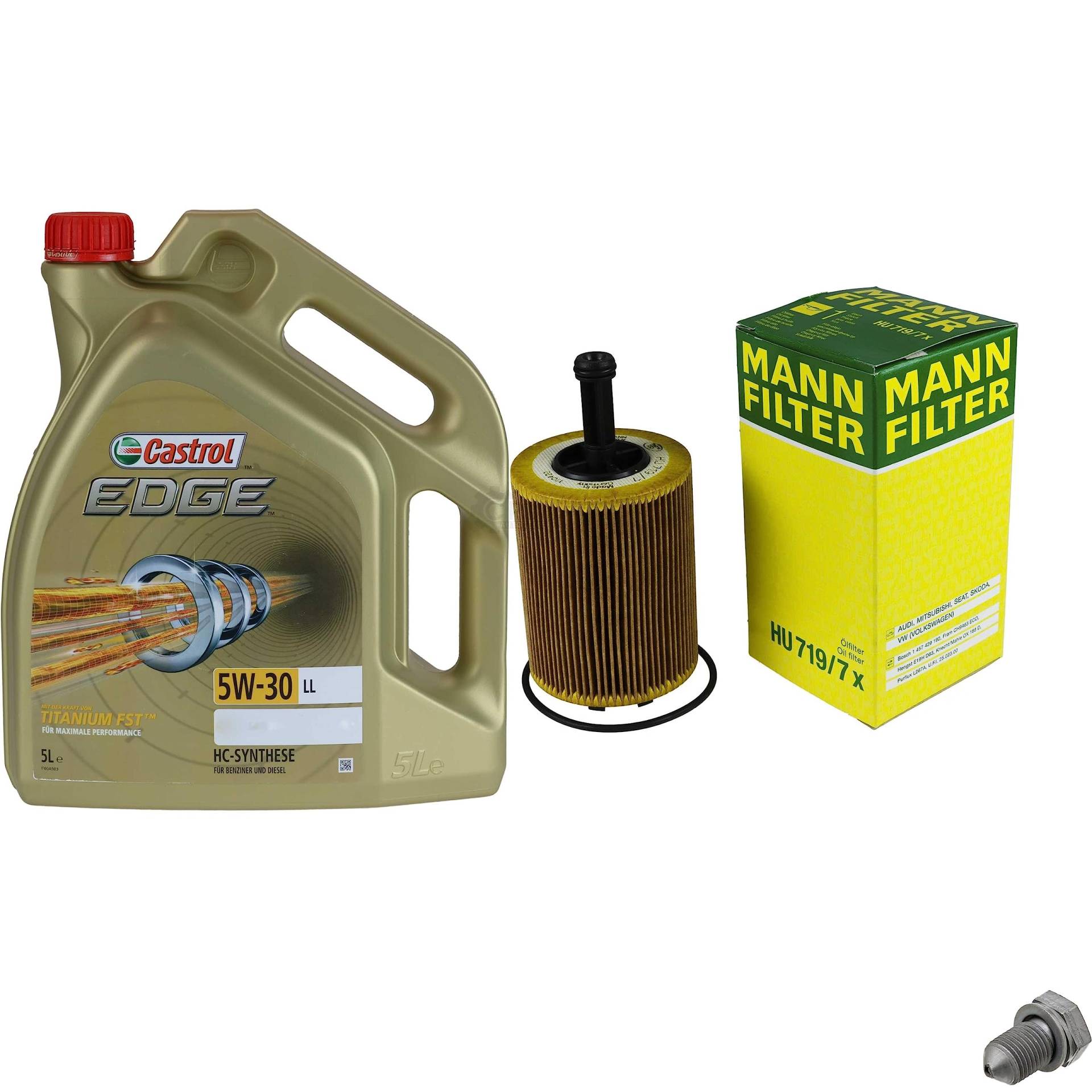 EISENFELS Inspektionspaket Wartungspaket Filterset mit 5 L Motoröl 5W-30 Ölfilter Verschlussschraube EISENFELS Inspektionspaket Wartungspaket Filterset mit 5 L Motoröl 5W-30 Ölfilter Verschlussschraube von EISENFELS