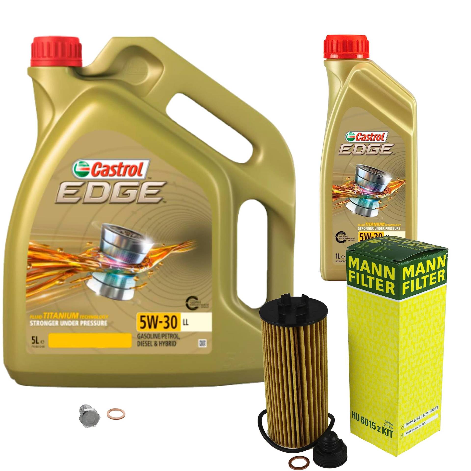 EISENFELS Inspektionspaket Wartungspaket Filterset mit 6 L Motoröl 5W-30 Ölfilter Verschlussschraube EISENFELS Inspektionspaket Wartungspaket Filterset mit 6 L Motoröl 5W-30 Ölfilter Verschlussschraube von EISENFELS