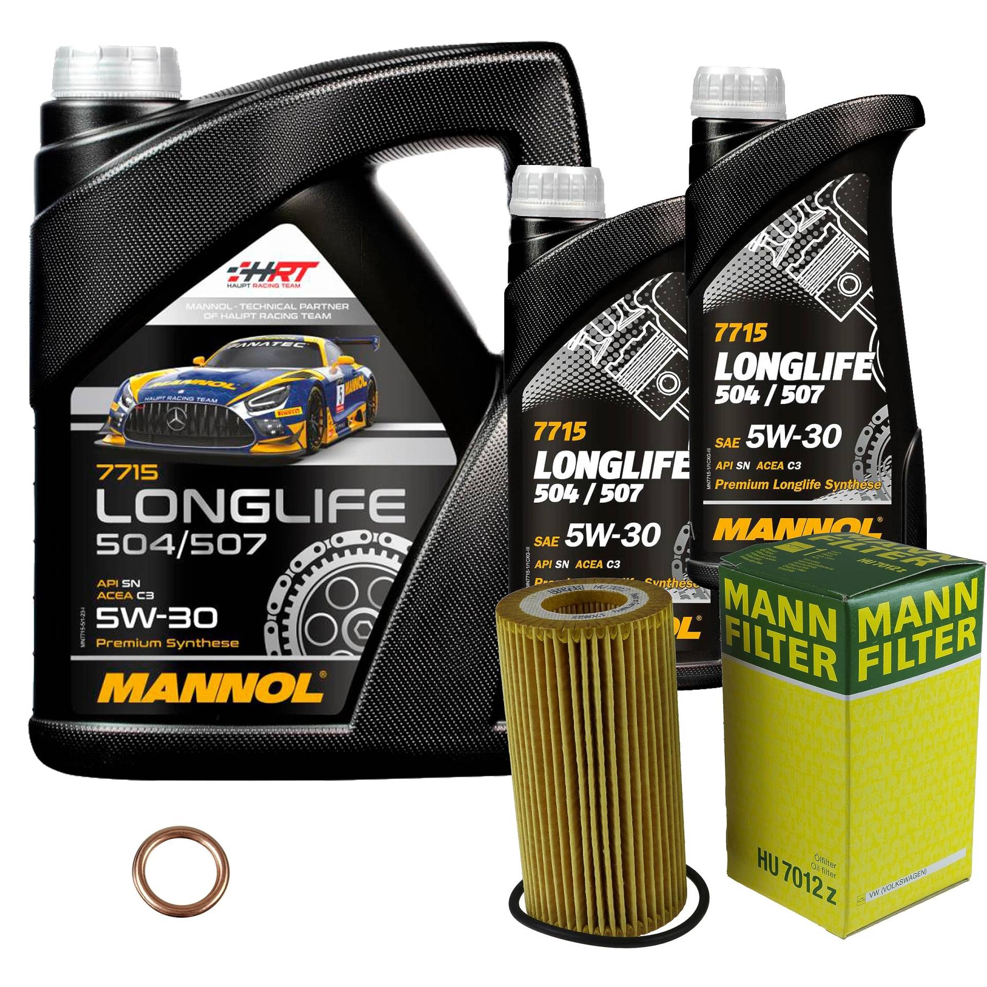 EISENFELS Inspektionspaket Wartungspaket Filterset mit 7 L Motoröl 5W-30, Ölfilter, Dichtring EISENFELS Inspektionspaket Wartungspaket Filterset mit 7 L Motoröl 5W-30, Ölfilter, Dichtring von EISENFELS