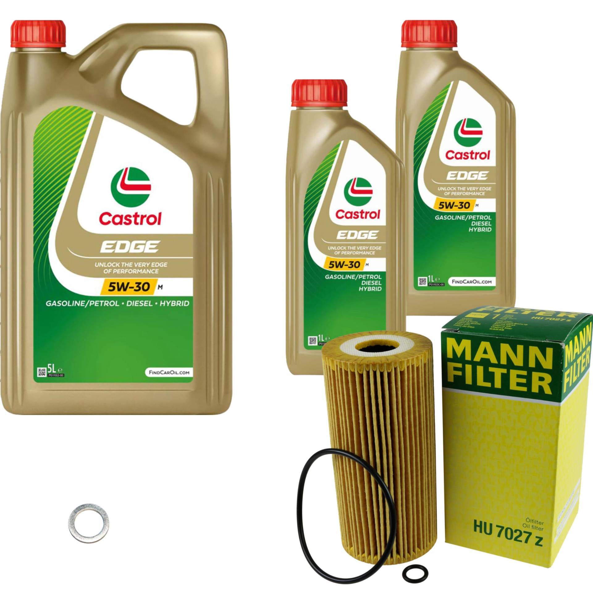 EISENFELS Inspektionspaket Wartungspaket Filterset mit 7 L Motoröl 5W-30, Ölfilter, Verschlussschraube EISENFELS Inspektionspaket Wartungspaket Filterset mit 7 L Motoröl 5W-30, Ölfilter, Verschlussschraube von EISENFELS