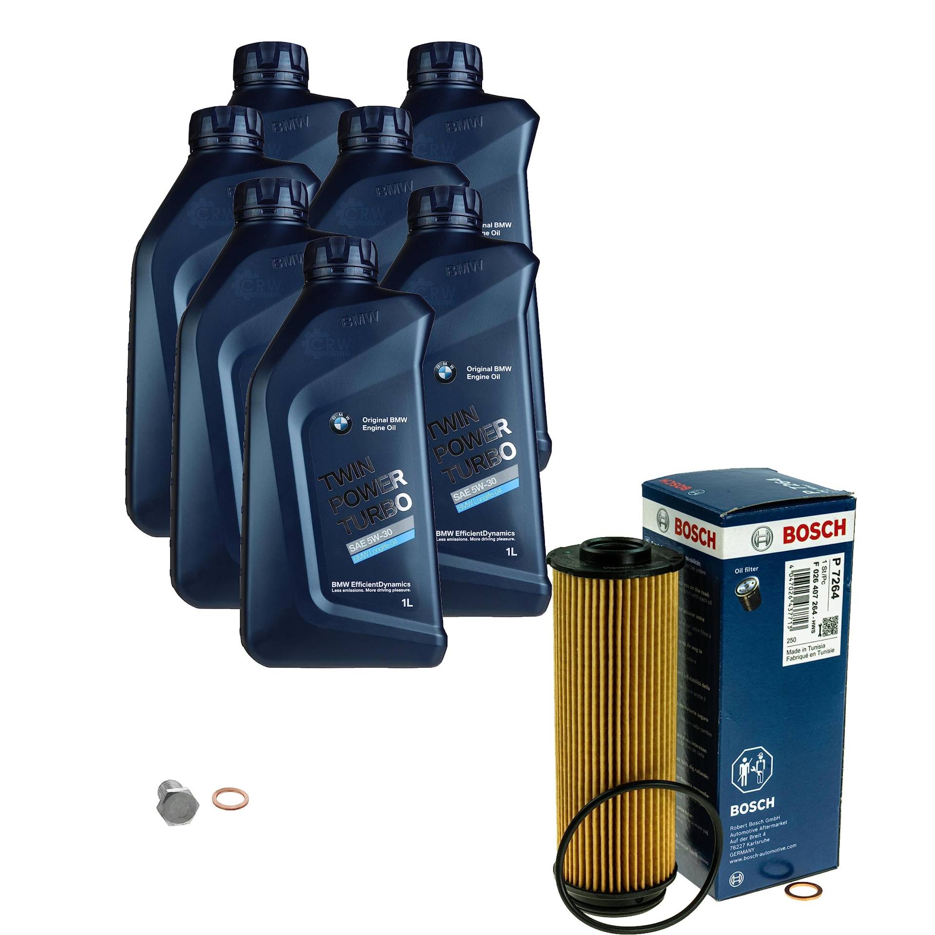 Inspektionspaket Wartungspaket Filterset mit 7 L Motoröl TWIN POWER TURBO 5W-30, Ölfilter, Verschlussschraube Inspektionspaket Wartungspaket Filterset mit 7 L Motoröl TWIN POWER TURBO 5W-30, Ölfilter, Verschlussschraube von EISENFELS