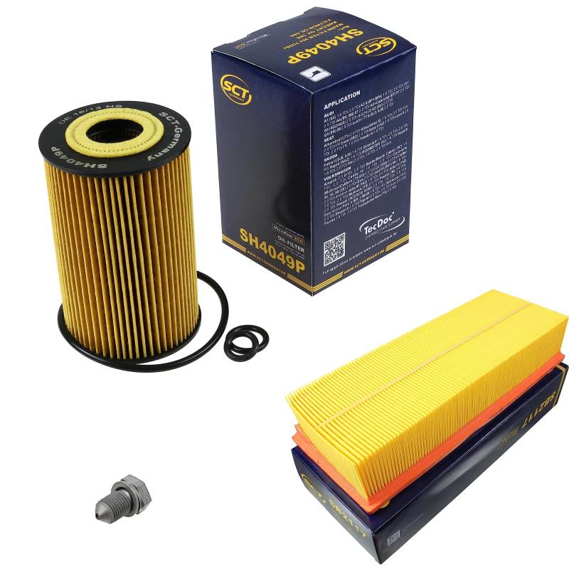 Inspektionspaket Wartungspaket Filterset mit Ölfilter SH 4049 P, Luftfilter SB 2117, Verschlussschraube von EISENFELS