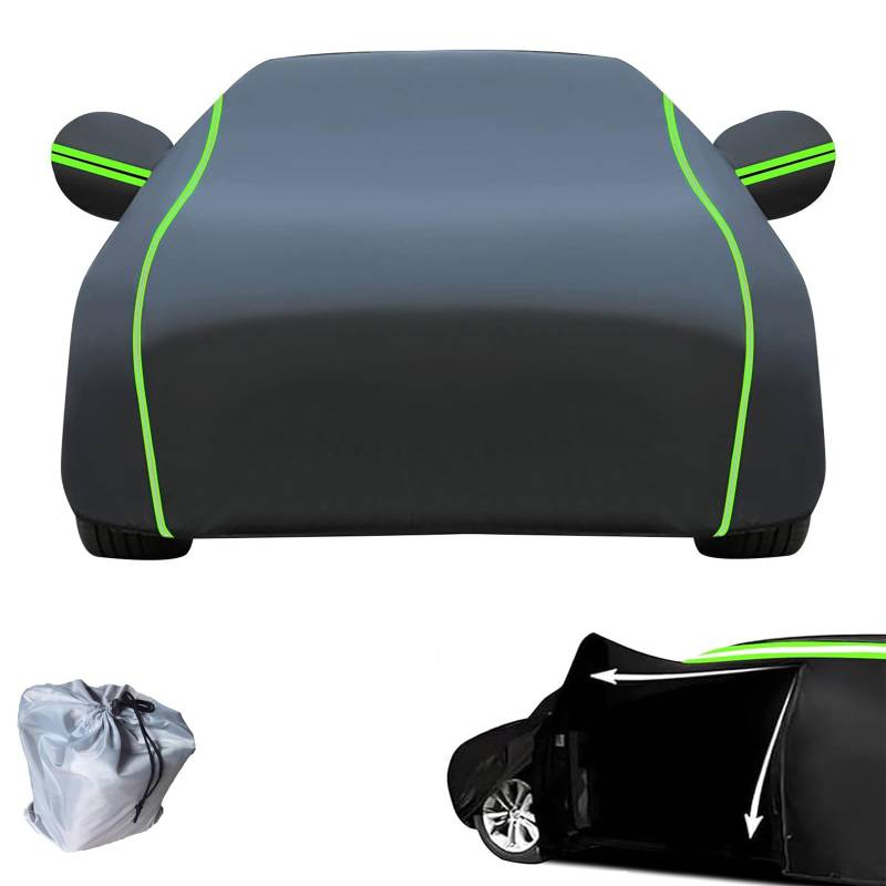 Autoabdeckung Vollgarage Auto Abdeckplane Staubdicht Wasserdicht Autohülle Autoplane Car Cover für 𝖫exus LS460 mit Reflektierenden Streifen(Size:𝖫exus LS460 Color:04) von EIYCY