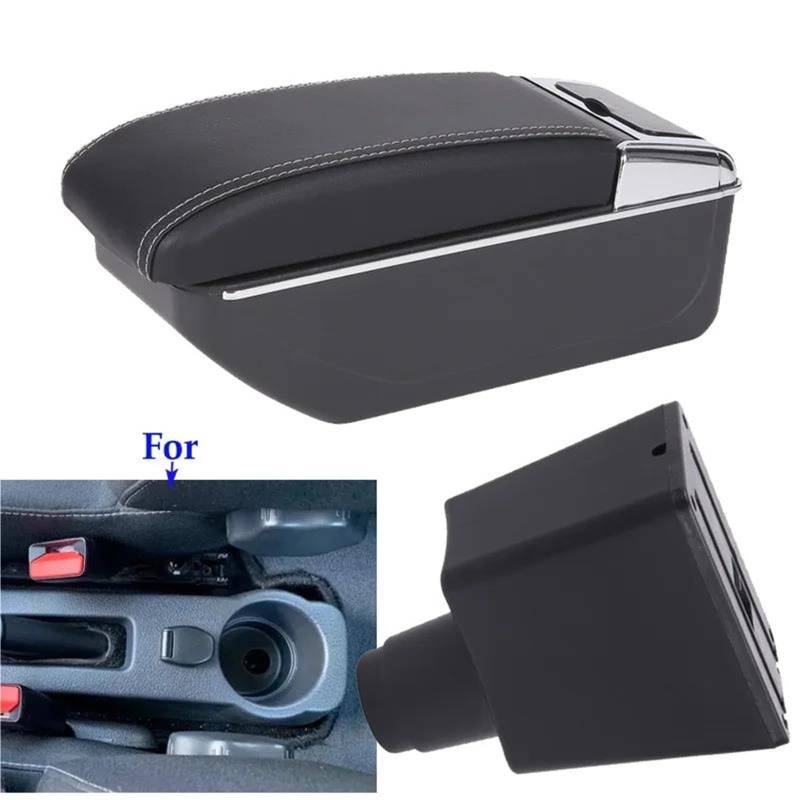 Armster Armlehne Für Dacia Für Logan 2 Für Dokker Für Sandero 2 Auto Armlehne Box Verstrebung Höhe Unterstützung Arm Armlehnen Mittelarmlehne(Style D3) von EKEGUY