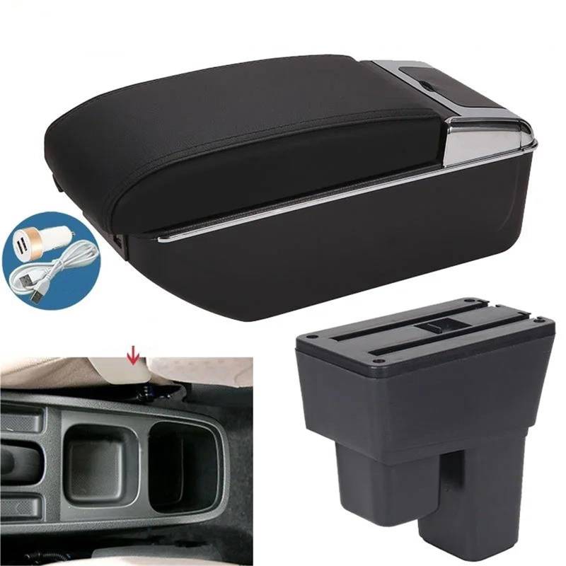 Armster Armlehnenbox Für Fit Für Jazz 2 Autoarmlehne 2008-2013 Armaufbewahrungsbox Autozubehör Armlehnen Mittelarmlehne(Style B2) von EKEGUY