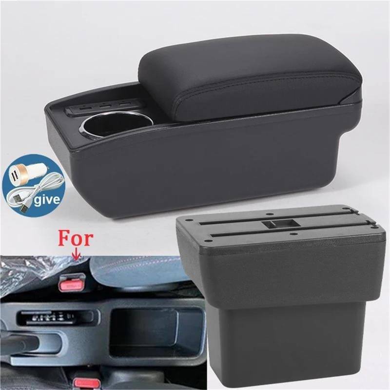 Armster Armlehnenbox Für Nissan Für Note 2016–2022 Zentrale Aufbewahrungsbox Spezielles Innenausstattungs-Nachrüst Armlehnen Mittelarmlehne(Style B2) von EKEGUY