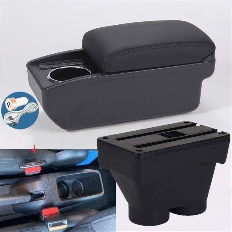 Armster Armlehnenbox Für Peugeot Für 208 2012-2018 Armlehnen-Aufbewahrungsbox Dedizierte Nachrüstteile Innenausstattung Armlehnen Mittelarmlehne(Style B2) von EKEGUY
