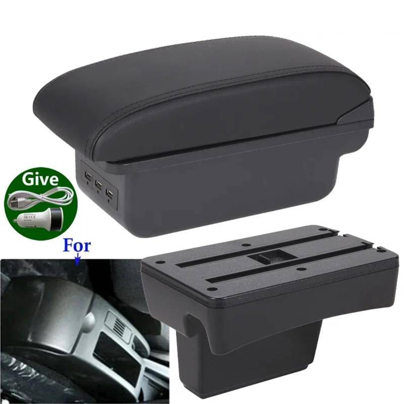 Armster Armlehnenbox Für Peugeot Für 307 2001-2008 Autoarmlehne Autozubehör Autoaufbewahrungsbox Erhöhter Innenraum Armlehnen Mittelarmlehne(Style B2) von EKEGUY