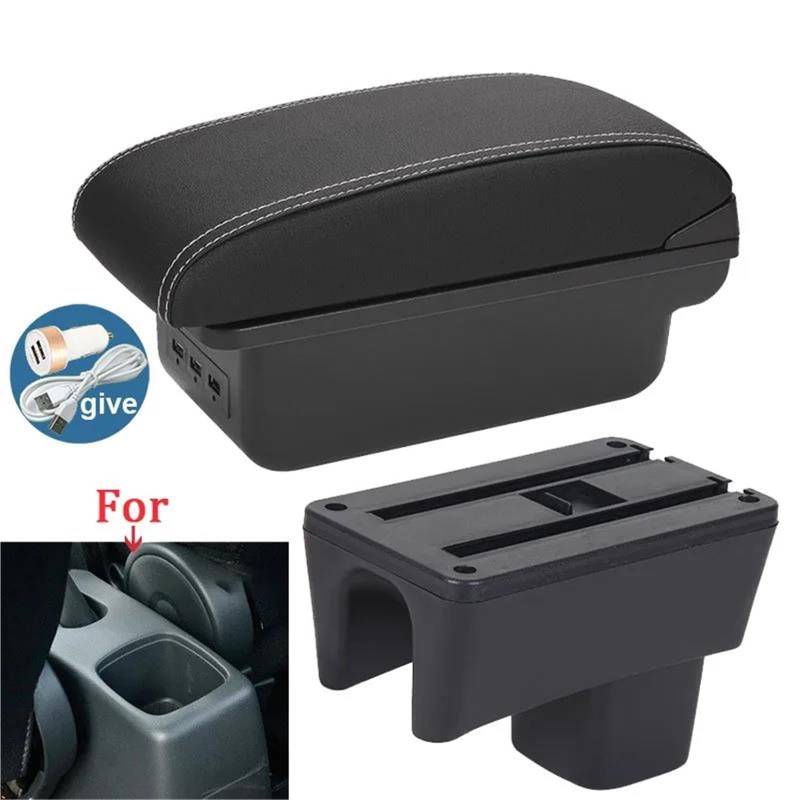Armster Armlehnenbox Für Suzuki Für Swift 2005-2023 Autoarmlehne Autozubehör Innenaufbewahrungsbox Nachrüstteile Armlehnen Mittelarmlehne(Style B3) von EKEGUY