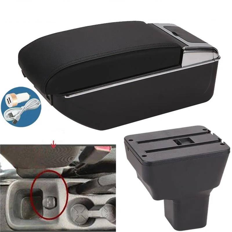 Armster Für Nissan Für Kicks 2016-2021 Armlehne Box Innen Teile Spezielle Retrofit Teile Center Storage Box USB Armlehnen Mittelarmlehne(Style A2) von EKEGUY