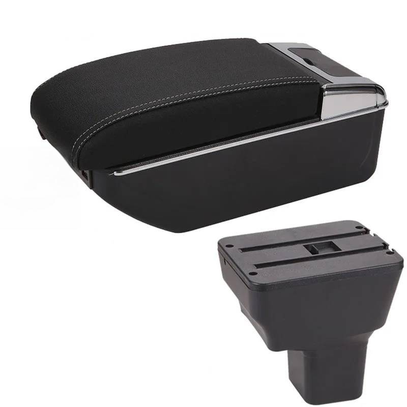 Armster Für Nissan Für Kicks 2016-2021 Armlehne Box Innen Teile Spezielle Retrofit Teile Center Storage Box USB Armlehnen Mittelarmlehne(Style A3) von EKEGUY