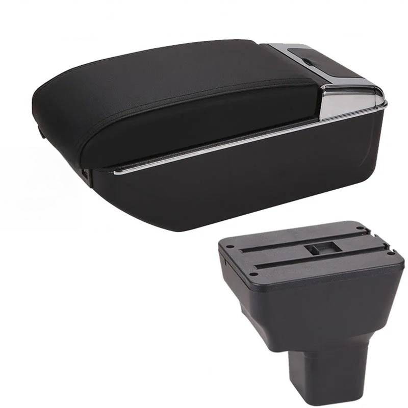 Armster Für Nissan Für Kicks 2016-2021 Armlehne Box Innen Teile Spezielle Retrofit Teile Center Storage Box USB Armlehnen Mittelarmlehne(Style B2) von EKEGUY