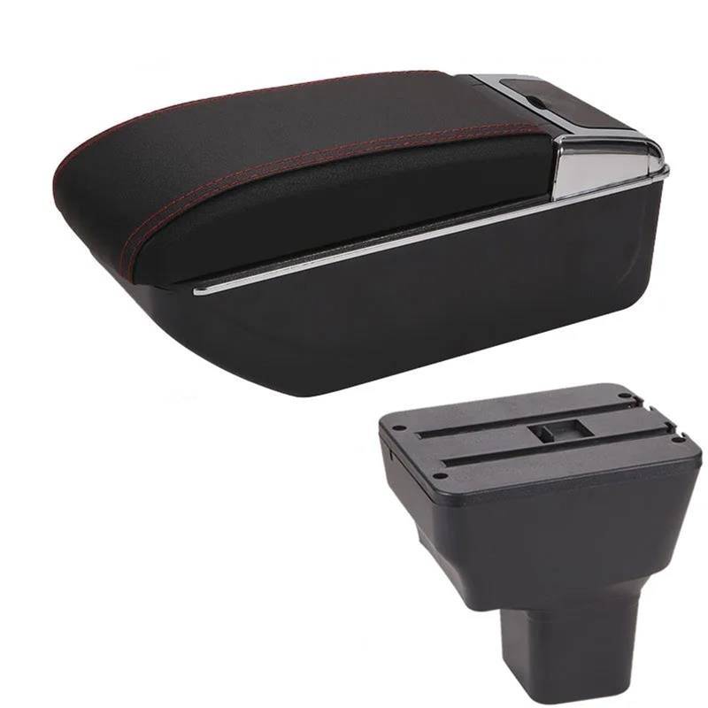 Armster Für Nissan Für Kicks 2016-2021 Armlehne Box Innen Teile Spezielle Retrofit Teile Center Storage Box USB Armlehnen Mittelarmlehne(Style D1) von EKEGUY